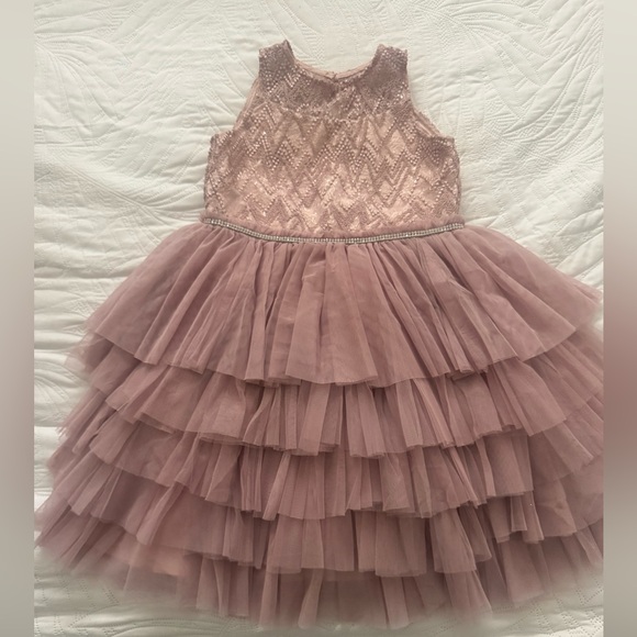 Badgley Mischka Other - Badgley Mischka blush dress